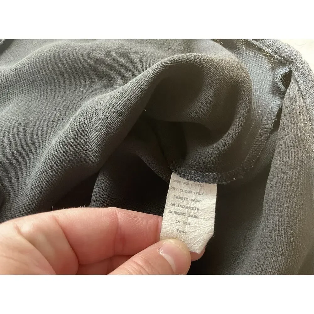 Double D Ranch Western Studded Button Up Black Size large - Picture 10 of 11